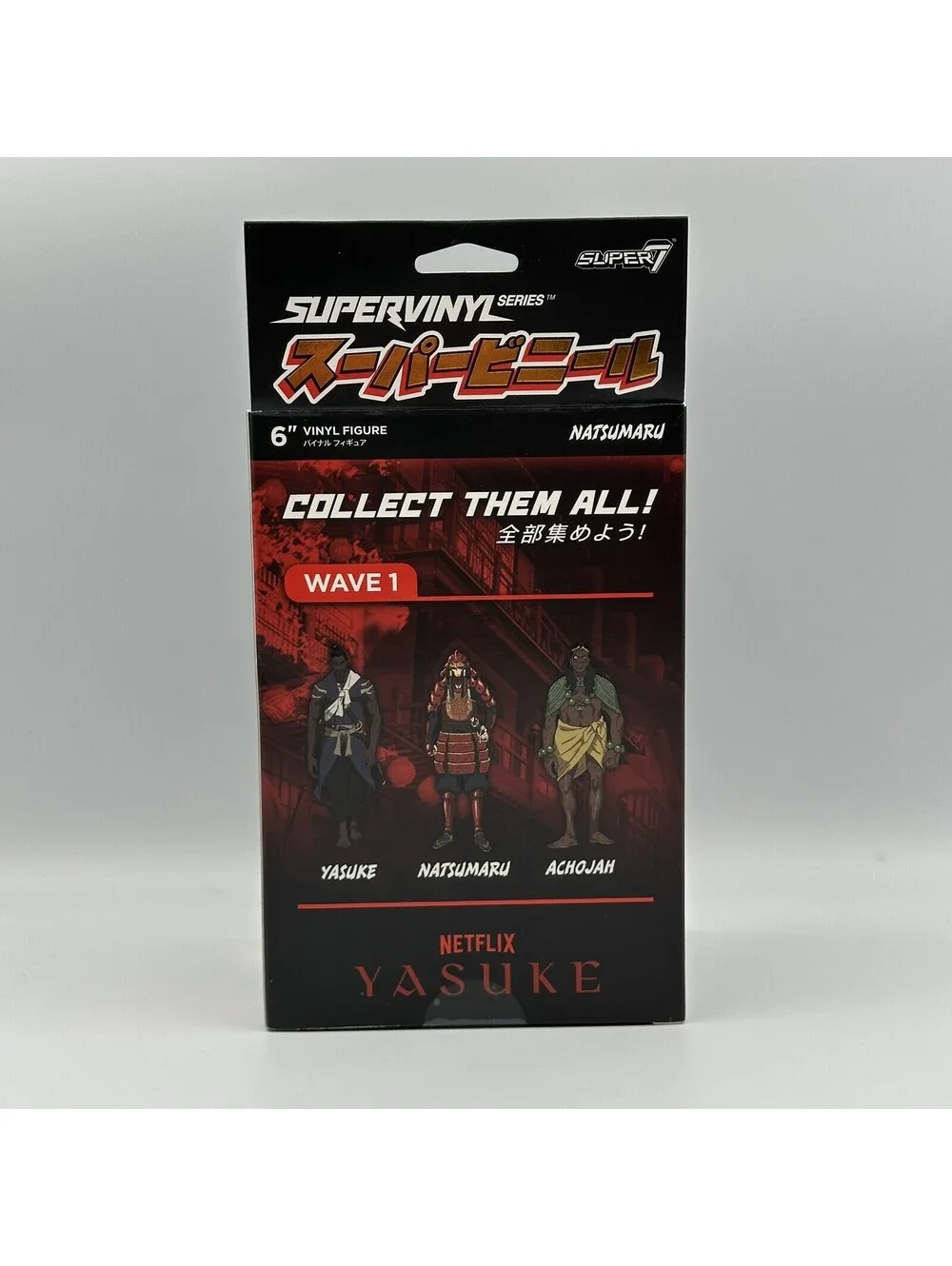 Netflix Yasuke SuperVinyl Series Wave 1 Figures Set - Yasuke, Natsumaru, Achojah